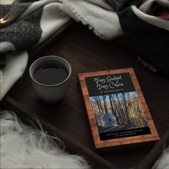 Tiny Budget Tiny Cabin Book Signed by Author Amanda Boggs How To Tiny Home - Picture 7 of 12